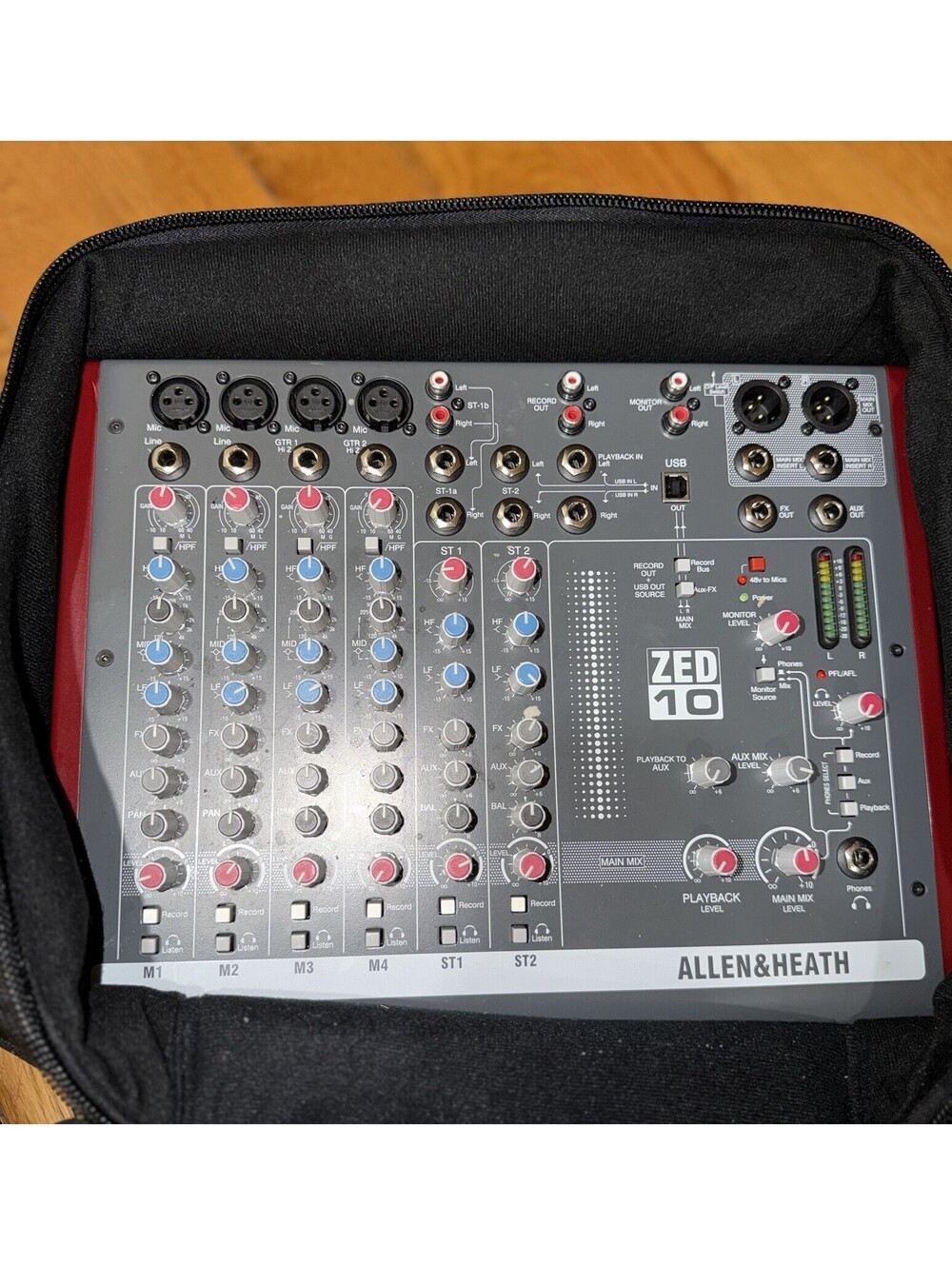 Allen & Heath ZED-10 10 Channel  Multipurpose Mixer  With USB & Fx